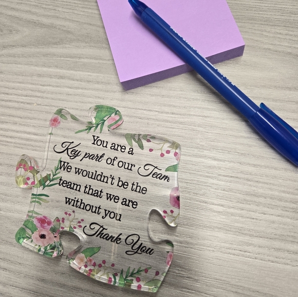 Coworker Gift Puzzle Piece - Picture 10 of 10